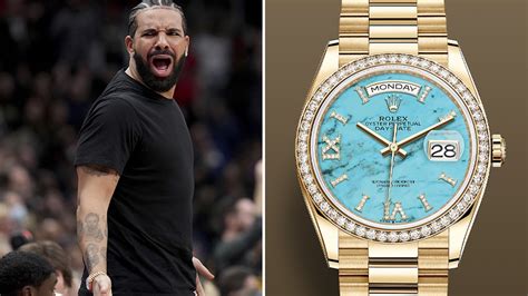 drake rolex day date.